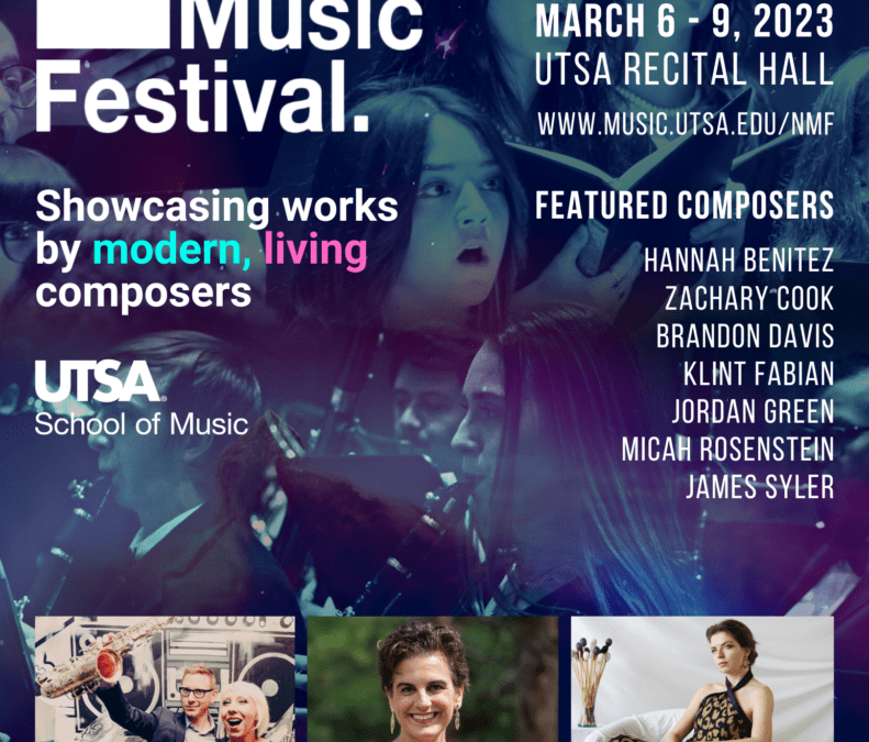 Join the UTSA School of Music for the New Music Festival & Southwest Guitar Symposium